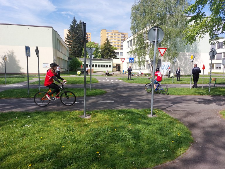 Dětské dopravní hřiště v ZŠ A. Kučery