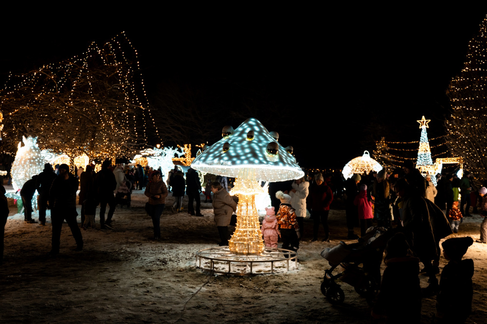 Vánoční městečko