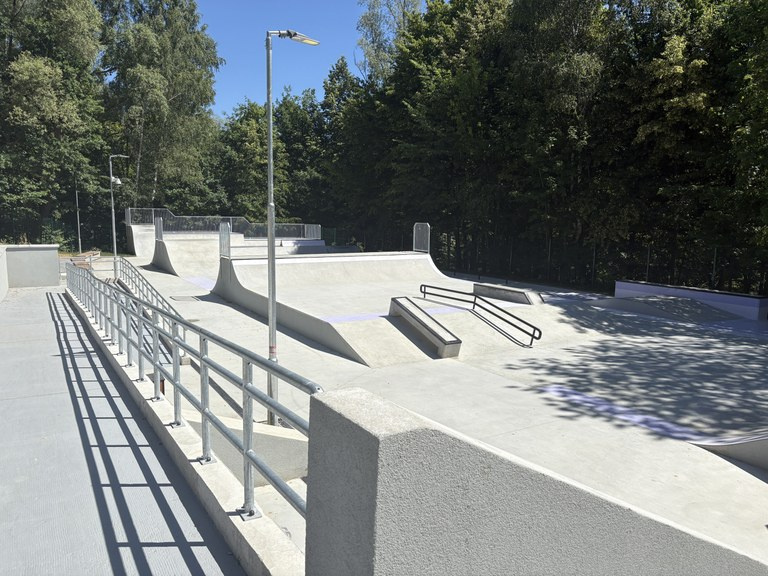 Skatepark je po rekonstrukci opět otevřen veřejnosti