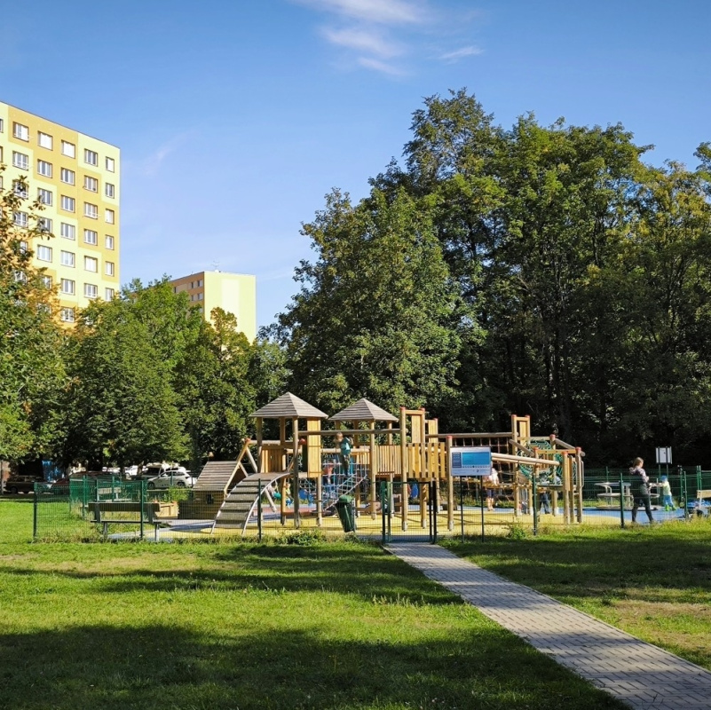 Revitalizace vnitrobloku Park Krestova