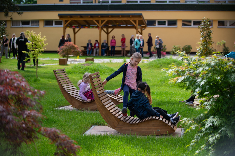 Mezigenerační hřiště ZŠ Krestova